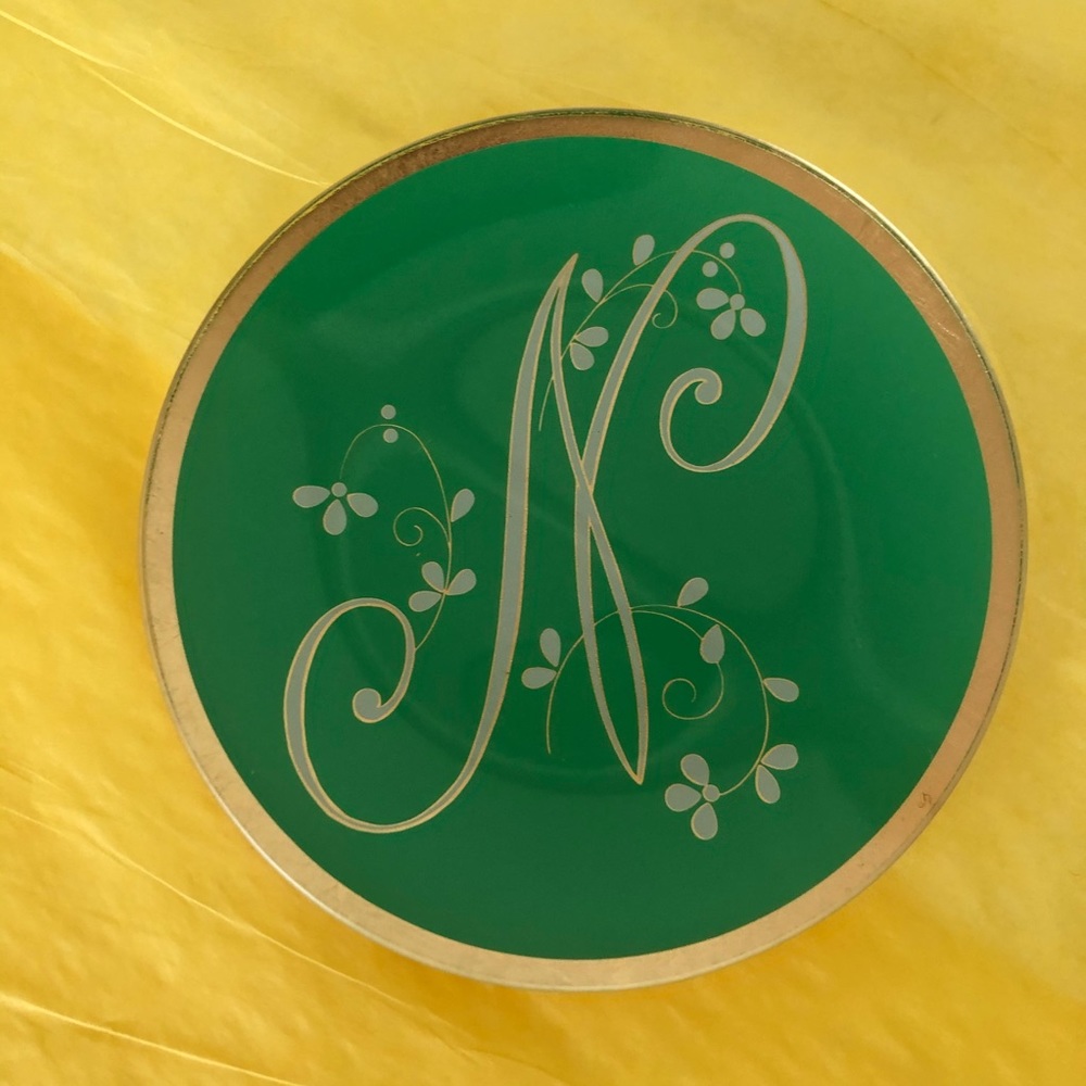 Letter “N” Dish